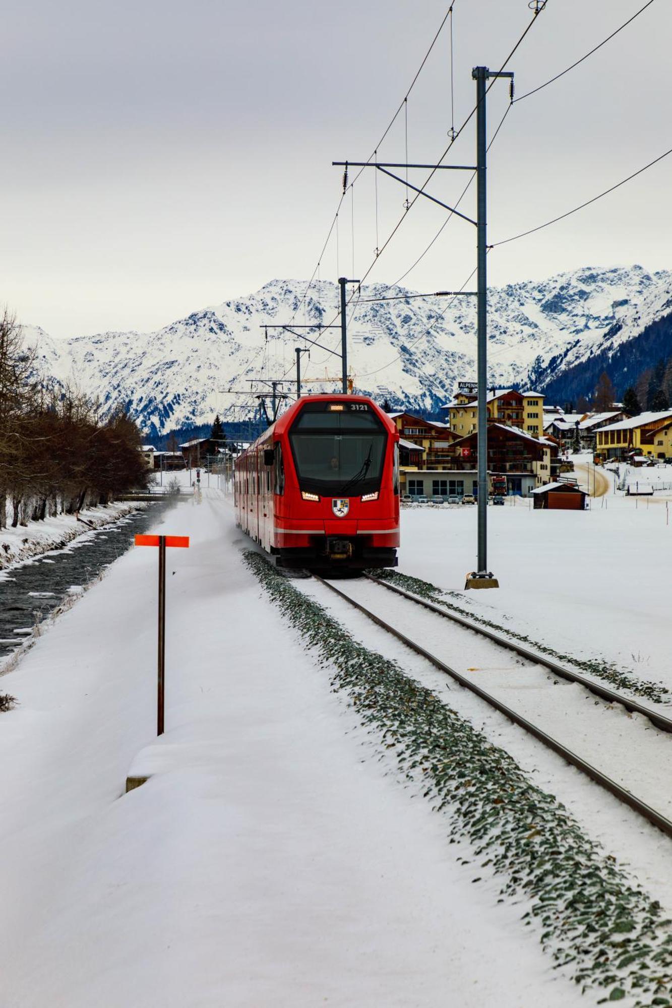 Villa Zentrum Haus Davos Exteriér fotografie